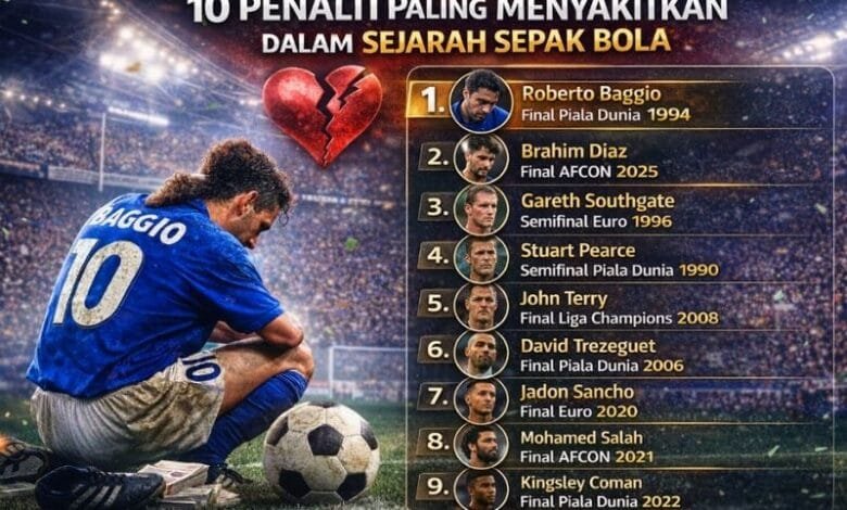 penalti paling menyakitkan