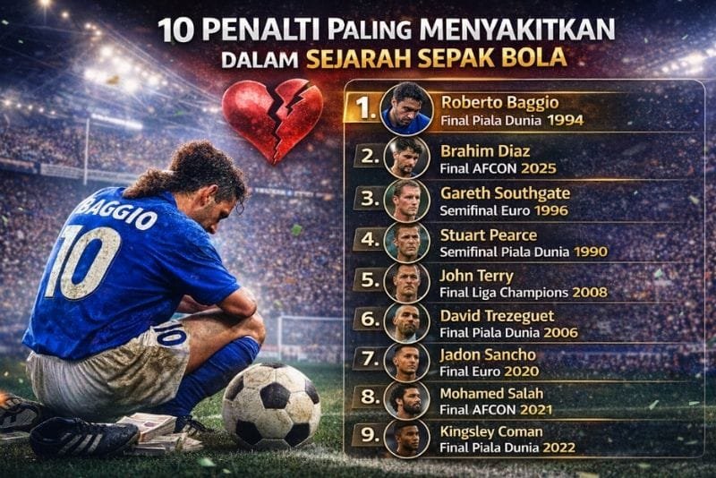 penalti paling menyakitkan