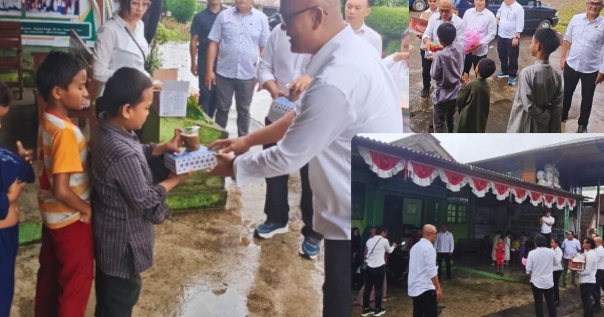 Berbagi Takjil Satreskrim Polres Tomohon