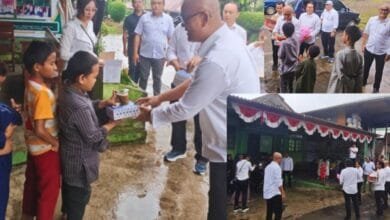 Berbagi Takjil Satreskrim Polres Tomohon