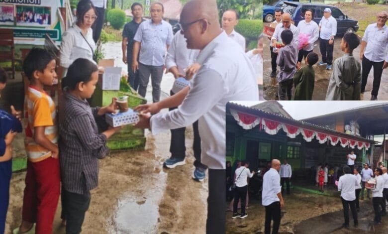Berbagi Takjil Satreskrim Polres Tomohon