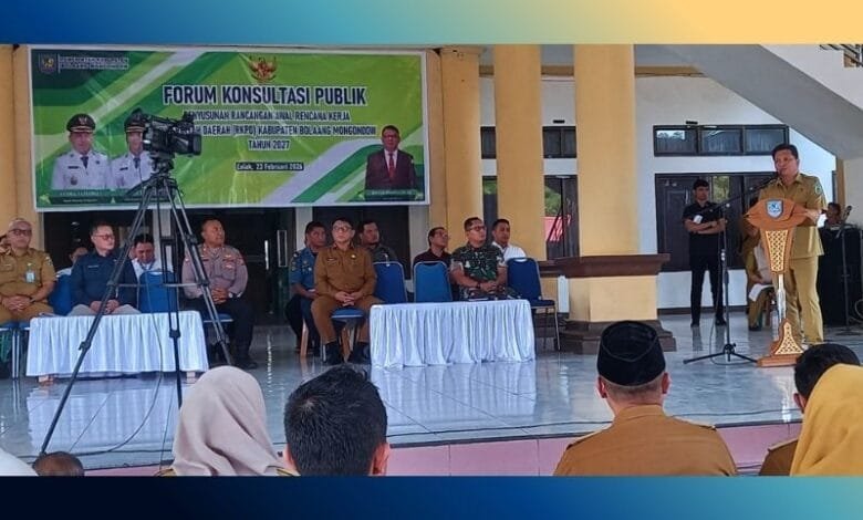 Forum Konsultasi Publik RKPD 2027 Bolmong