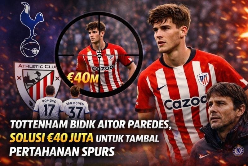 Tottenham bidik Aitor Paredes