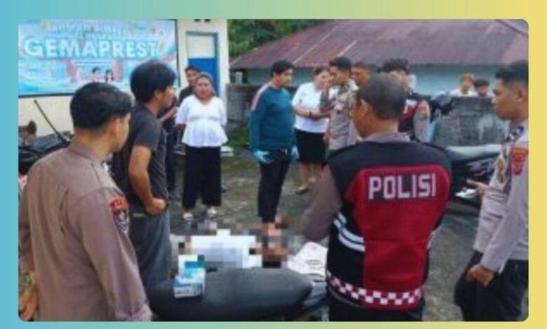 penemuan mayat di Malalayang Manado