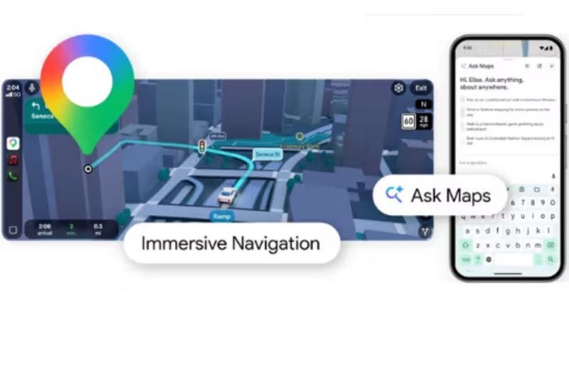 Google Maps navigasi 3D