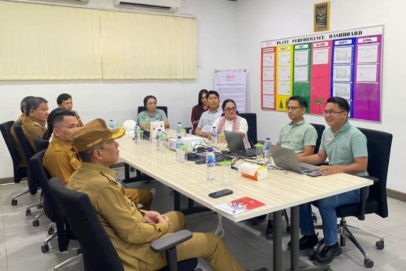 Kunjungan kerja Bupati Minahasa Selatan ke PT Sasa Inti
