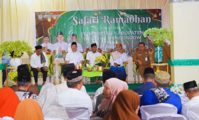Safari Ramadhan Pemkab Bolmong