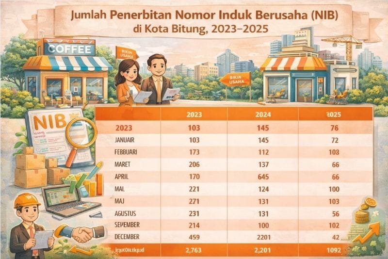 penerbitan NIB Kota Bitung 2025